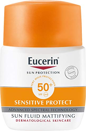 Eucerin Sensitive Protect Sun Fluid Mattifying SPF50+ 50ml 1