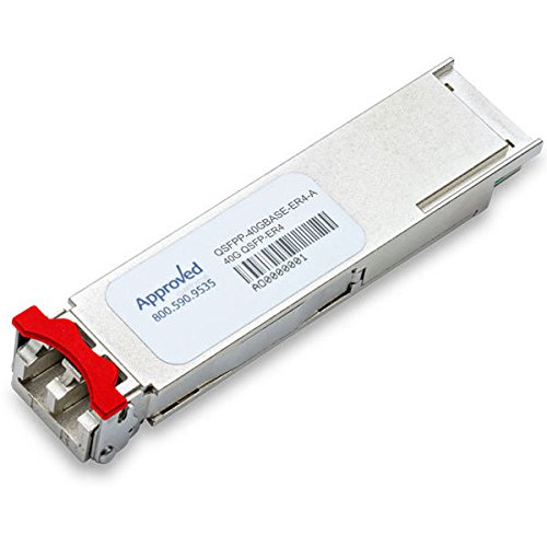 ENET QSFPP-40-ER4-ENC Juniper QSFPP-40GBASE-ER4 Compatible QSFP+ 4-Lanes Internal MUX 40km Duplex LC 1