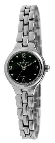Peugeot Women's Petite Round Wrist Watch with Link Bracelet 1