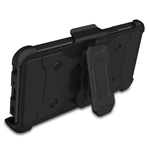 Chuangxinfull Stylo 6 Holster case, Belt Clip (Rubberized Grip) Slim Fit Protective Cover with Kickstand, Combo Shell Holder for Stylo 6 2020 4