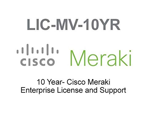 Meraki Security Camera 10 Year License for MV Series