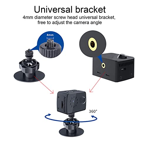 UPQRSG Security Camera, MD20 E HD 1920X1080P Home Camera, PIR Detection Annulus Camera Outdoor with Motion Detection Night View, 30 Days Extra Standby Camera 2