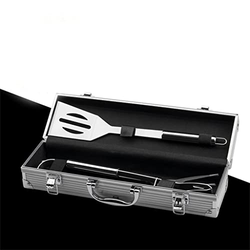 ZLDGYG 1pcs BBQ Tools Set Brush Skewers Barbecue Grilling Utensil Camping Outdoor Cooking Tool Set (Color : A, Size : 1Pcs)
