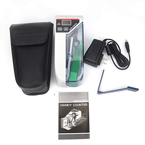 Money Counter Cosdio Portable Money Counter Mini Bill Cash Counting Machine Handy Suitable for Multi-Currency Handy Banknote Counter 5