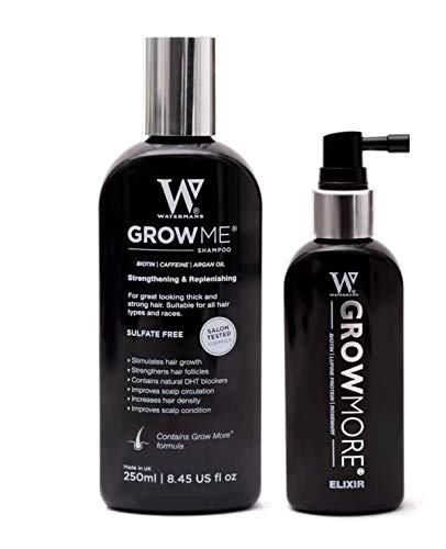 Watermans Grow Me Shampoo Grow more Exilir for hair growth for men & women 1