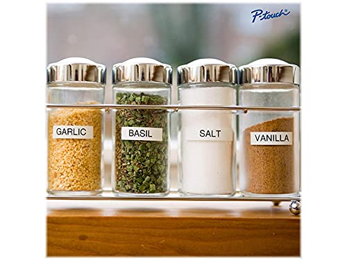 Brother Genuine P-Touch, TZe2412PK, 2 Pack of Label Tape, Black Font On White Label, TZe241,Black on White 3