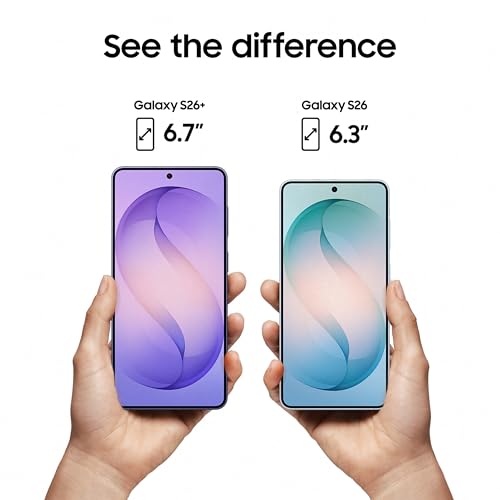 Samsung Galaxy S26 5G (Sky Blue, 12GB RAM, 256GB Storage), AI Phone, Photo Assist, Creative Studio, 50MP Camera, and 4300mAh Battery 4