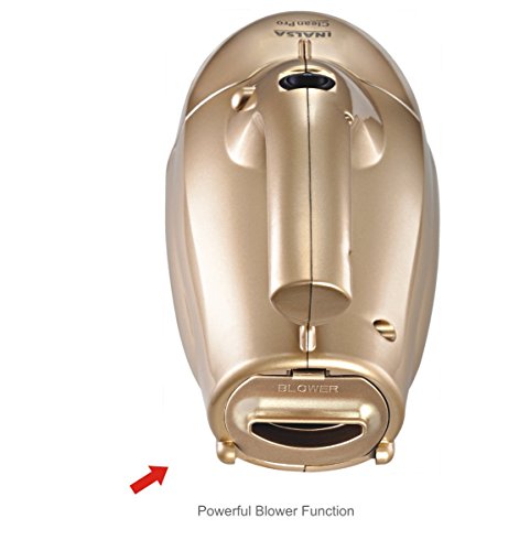 Inalsa Clean Pro 800-Watt Dry Vacuum Cleaner with Blower Function and Washable Cloth Filter (Golden) 4