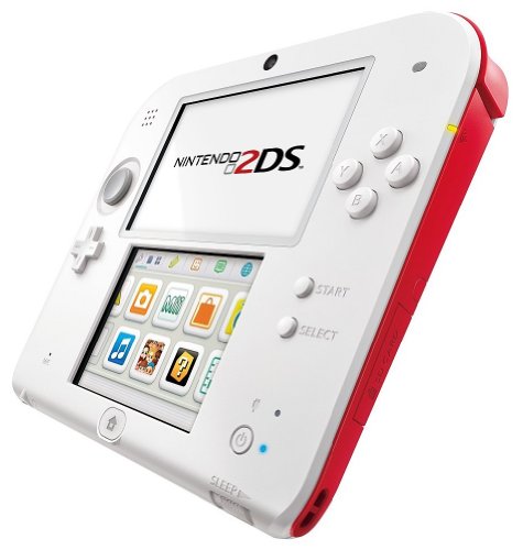 Nintendo 2DS blanc-rouge + New Super Mario Bros. 2 2