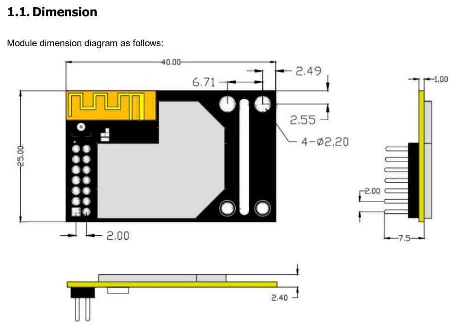 Lubeby Smart Serial UART 3.3V TTL to WiFi Embedded Modules with External Antennas USR-WIFI232-B2 X 2 Sets 6