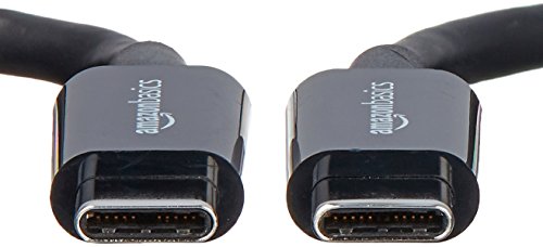 AmazonBasics USB Type-C to USB Type-C 2.0 Cable - 9 Feet (2.7 Meters) - Black 2