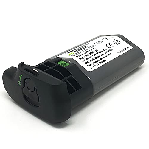 Wasabi Power Bundle for Nikon EN-EL18, EN-EL18a, EN-EL18b, EN-EL18c, MH-33 MH-26, BL-5 (Battery + Charger + Cover) and Nikon D4, D4S, D5, D6, D850 5