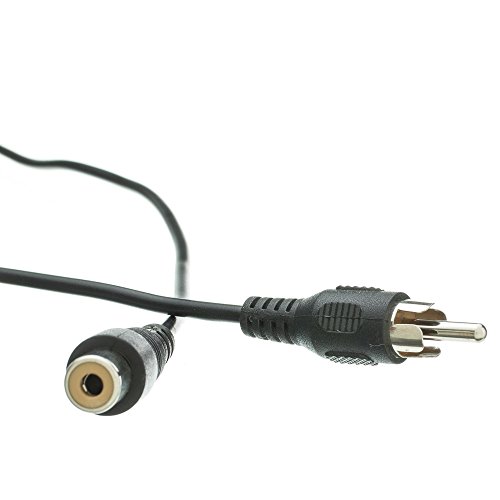QualConnect RCA Audio/Video Extension Cable, RCA Male to RCA Female, 25 Foot 3