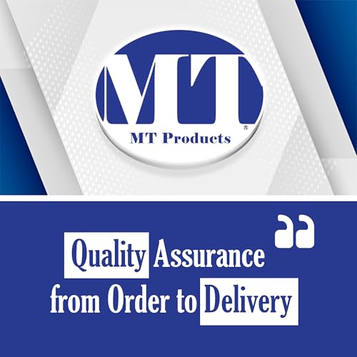 MT Products Blank Envelope Shipping Label Sleeves - 6.5" x 10" Packing Slip Pouches for Shipment/Return - Pack of 100 6