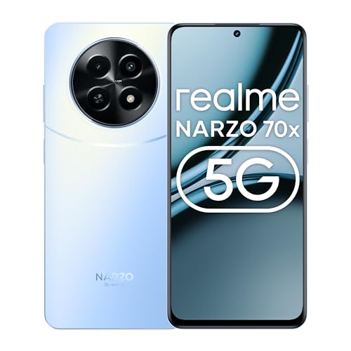 realme NARZO 70x 5G (Forest Green, 6GB RAM,128GB Storage| 120Hz Ultra Smooth Display | Dimensity 6100+ 6nm 5G | 50MP AI Camera | 45W Charger in The Box 1