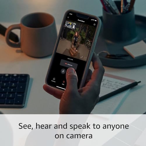 Ring Battery Doorbell Pro (newest model), Two-Way Talk with Audio+, 3D Motion Detection, and 1536p HD+ Head-to-Toe Video 3