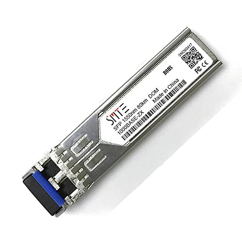 Compatible with Allied Telesis AT-SPZX80 1000BASE-ZX 1550nm 80km DDM Transceiver Module SFP 1