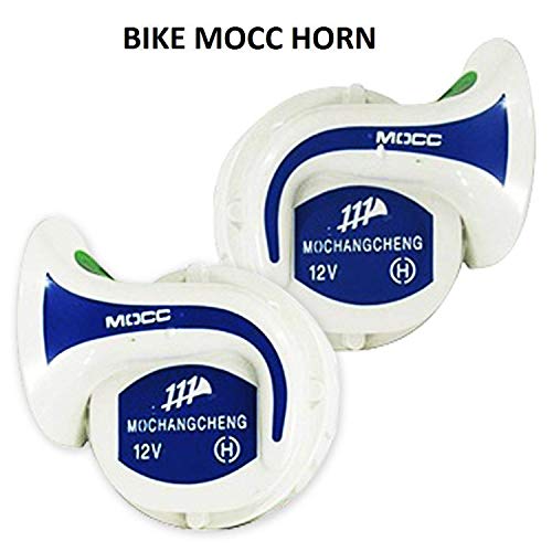 Motoway Mocc 18 in 1 Digital Tones Bike Magic Horn Set Of 2 For Bajaj Pulsar 180 DTS-i 5