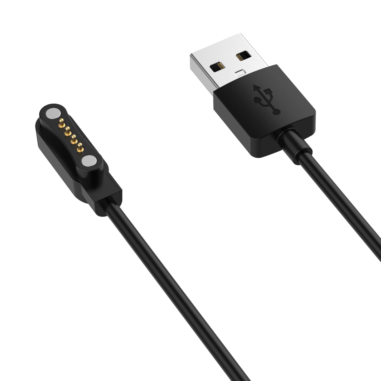 LOKEKE Compatible with TicWatch GTH2 USB Charging Cable, Replacement USB Charger Charging Cable Dock Compatible with TicWatch GTH2 1