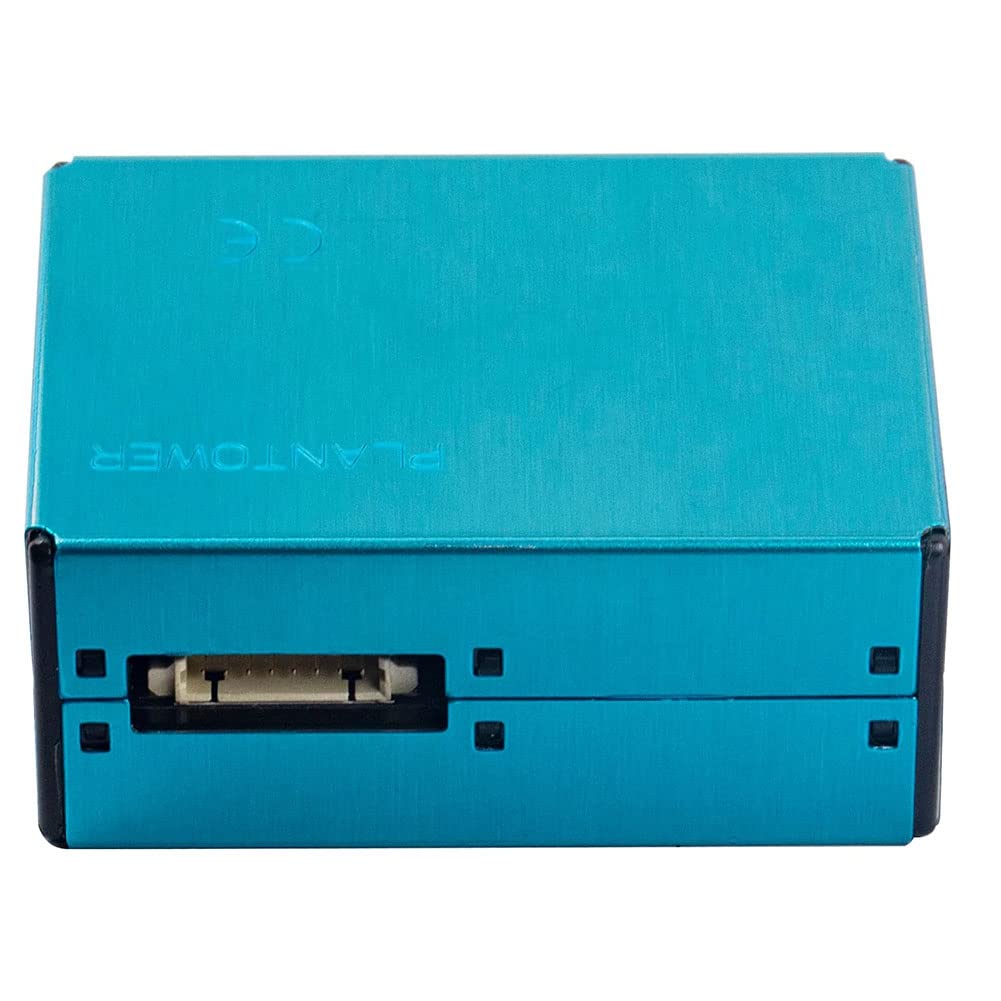 BTuregsau PMS5003 PM2.5 PM10 Quality Detection Sensor Digital Particle Concentration -Sensor Dust Sensor Monitor Module Blue Metal 4