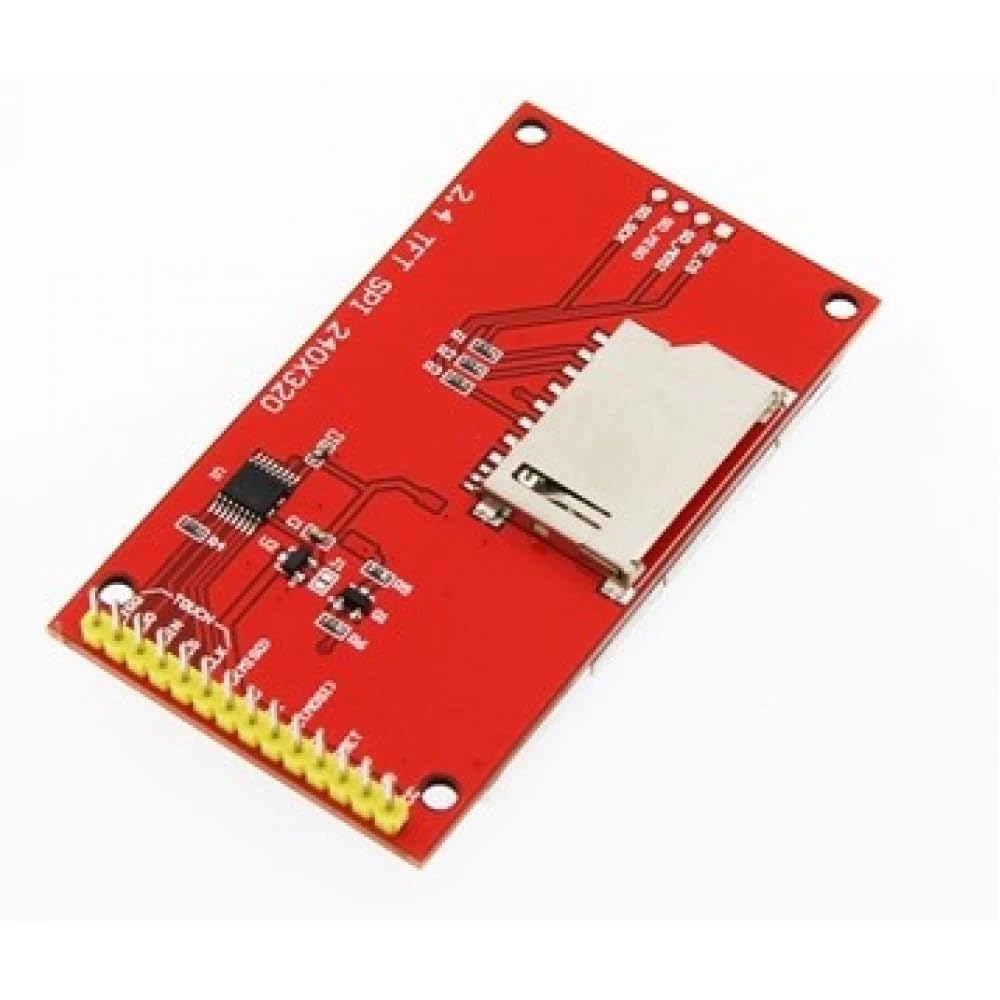 TECHTONICS 2.4-inch SPI Interface 240x320 TFT Display Module with Touch 4