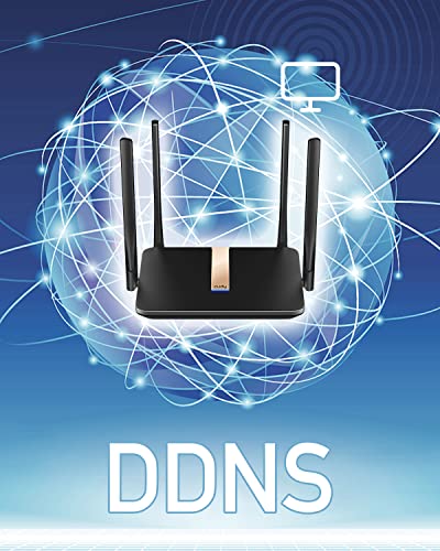 Cudy New AC1200 Unlocked 4G LTE Modem Router with SIM Card Slot, 1200Mbps Mesh WiFi, EC25-AFX Qualcomm Chipset, Detachable Cellular Antennas, DDNS, VPN, LT500D 6