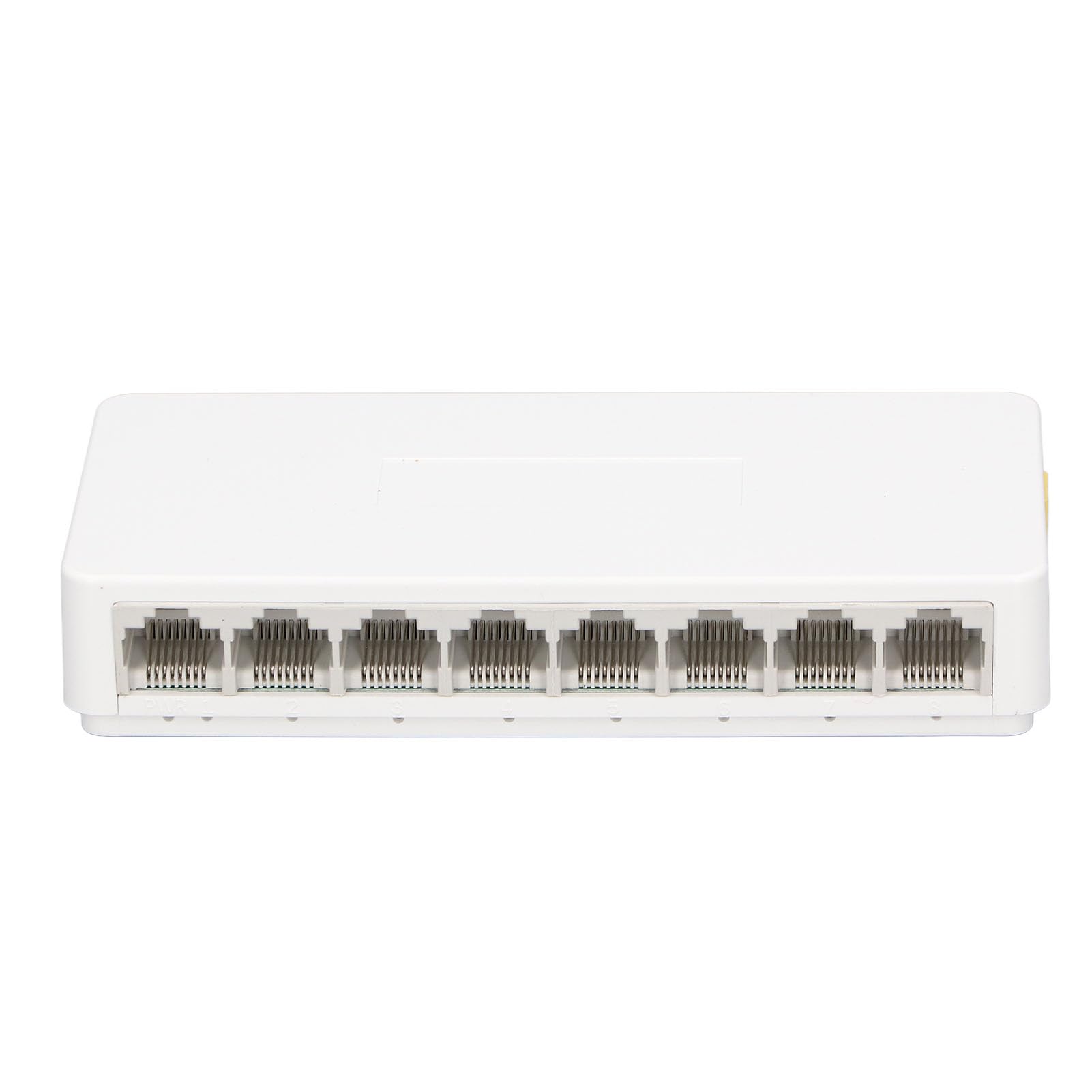 Gigabit Ethernet Switch, Data Transmission 8 Ports 100‑240V RJ45 Ethernet Splitter Switch ABS for Computer (US Plug) 4
