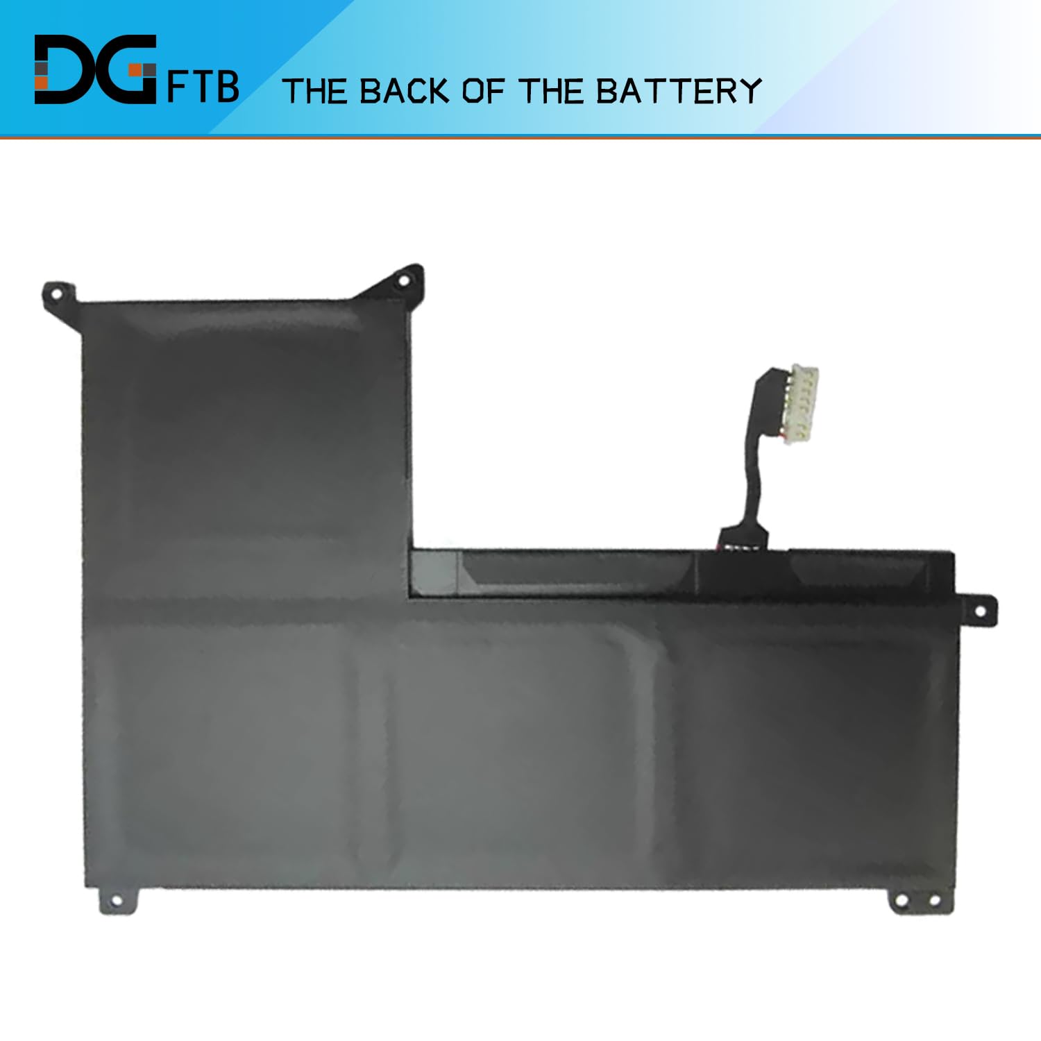 DGFTB NP50BAT-4-54 New Laptop Battery Replacement for CLEVO NP70 X17 AT22 G7 KE XMG Focus 16 X15 at 6-87-NPSKS-53G00 Series 4ICP7/60/57 (15.4V 54Wh/3510mAh) 3