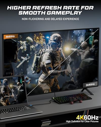 TECH-X ARCUS HDMI 2.0 Cable 5 Meter (Supports 4K@60Hz, 2K@120Hz, 1080@240Hz HDR, ARC, HDR, 3D) Ultra HD 18Gbps High Speed hdmi Cord for Soundbar, TV, Monitor, Projector, Set-Top Box, PS5, PS4, Xbox 6