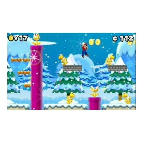 Nintendo 2DS blanc-rouge + New Super Mario Bros. 2 3