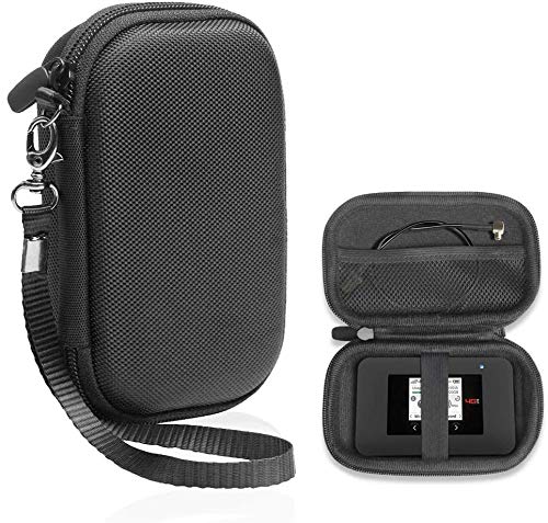 Alltravel Wifi Hotspot Booster Case for 4G LTE Wi-Fi Mobile Hotspots like Alcatel LINKZONE, Verizon Jetpack, GlocalMe, ZTE, Huawei, Netgear, At&t, Sprint, T-Mobile, Skyroam, Solis, mesh pocket 1