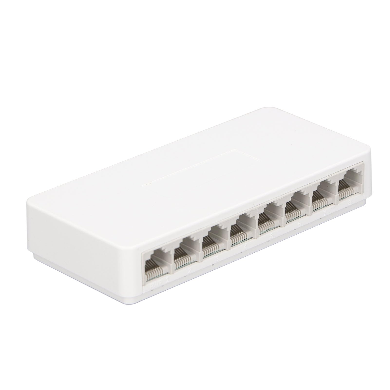 Gigabit Ethernet Switch, Plug and Play Data Transmission RJ45 Ethernet Splitter Switch Easy to Use 100-240V for Router (CHICIRISha95o4ikyc-11) 4