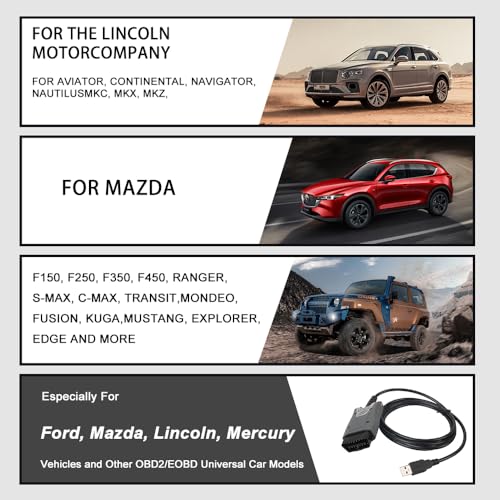 Vgate vLinker FS USB OBD2 to USB Car Diagnostic Tool Code Reader for FORScan OBD2 Adapter 3