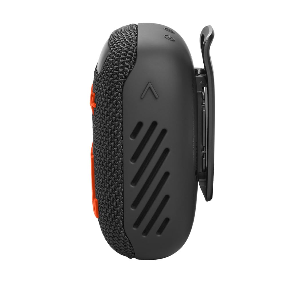 JBL Wind 3 FM Bluetooth Handlebar Speaker (Black/Orange) 5