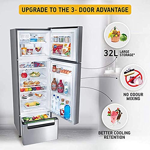 Whirlpool 260 L Multi-Door Refrigerator Appliance with Zeolite technology(FP 283D PROTTON ROY COOL ILLUSIA, Grey) 3