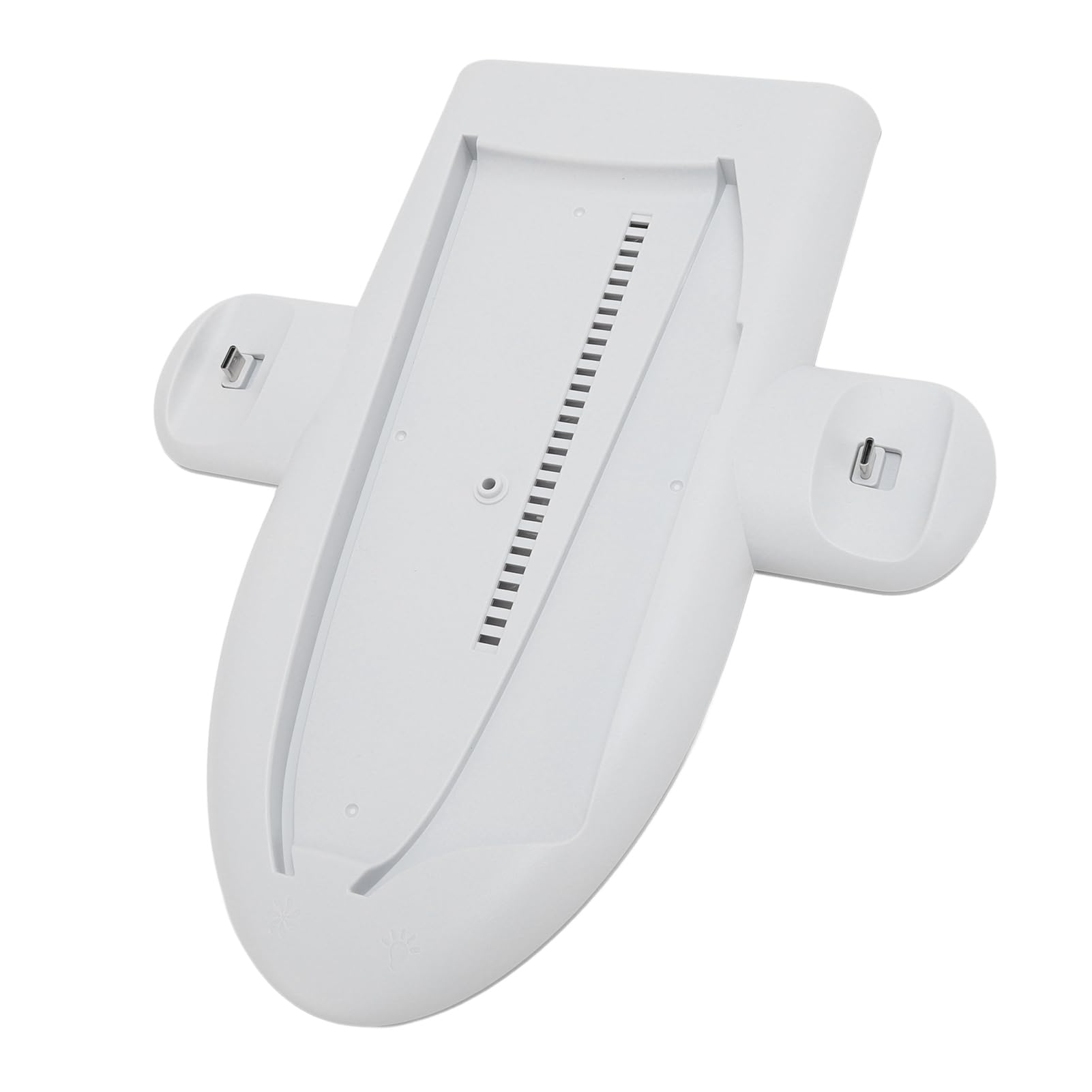 Game Controller Charging Station, Professional Dual Slot Game Controller Cooling Stand with RGB Light, USB Port Expansion, Slim Console for Controller 1