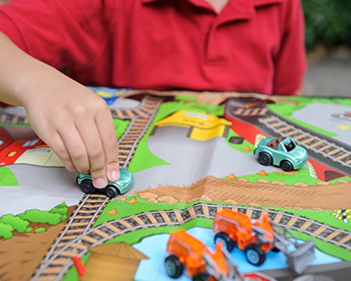 Full Throttle Construction Zone 2-Sided Playmat w/ 1 Car 5