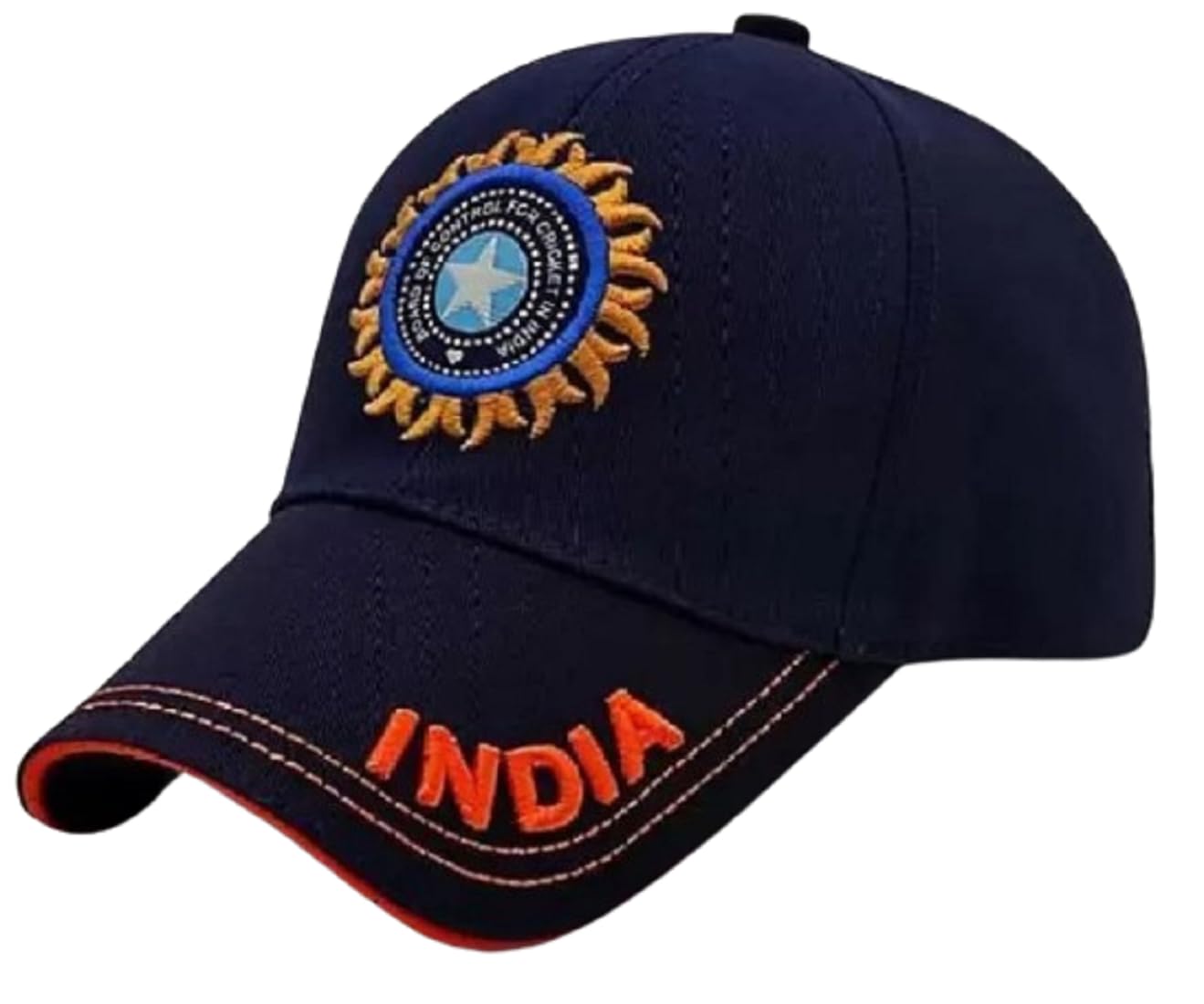 India Cricket Cap Original Quality Head Caps for Men Unisex Mens Cap Adjustable Buckle Caps Men women for All Sports Cricket Cap (multicolor+blue+d blue) 2