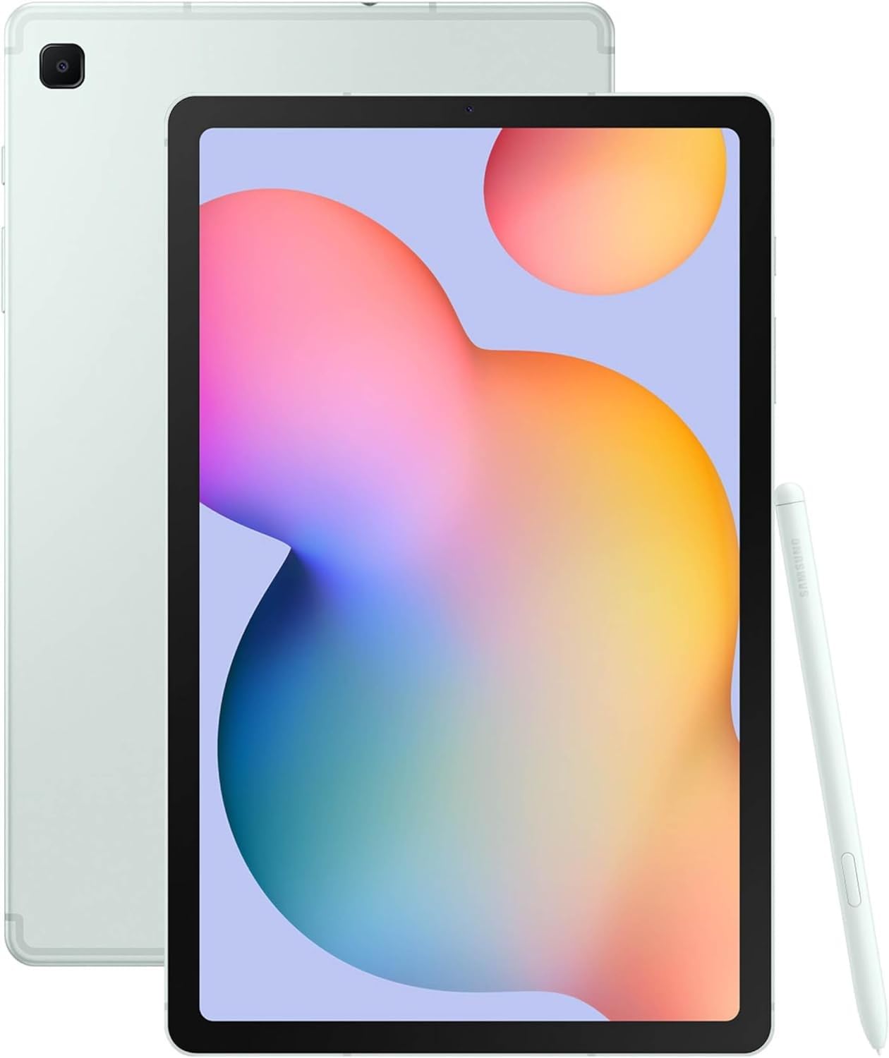 SAMSUNG Galaxy Tab S6 Lite 2024 WiFi Model 10.4" (No Calls or Text) Version Region Latina with S Pen 7040 mAh 8MP (Mint SM-P620NLGETPA, 128GB + 4GB) 1