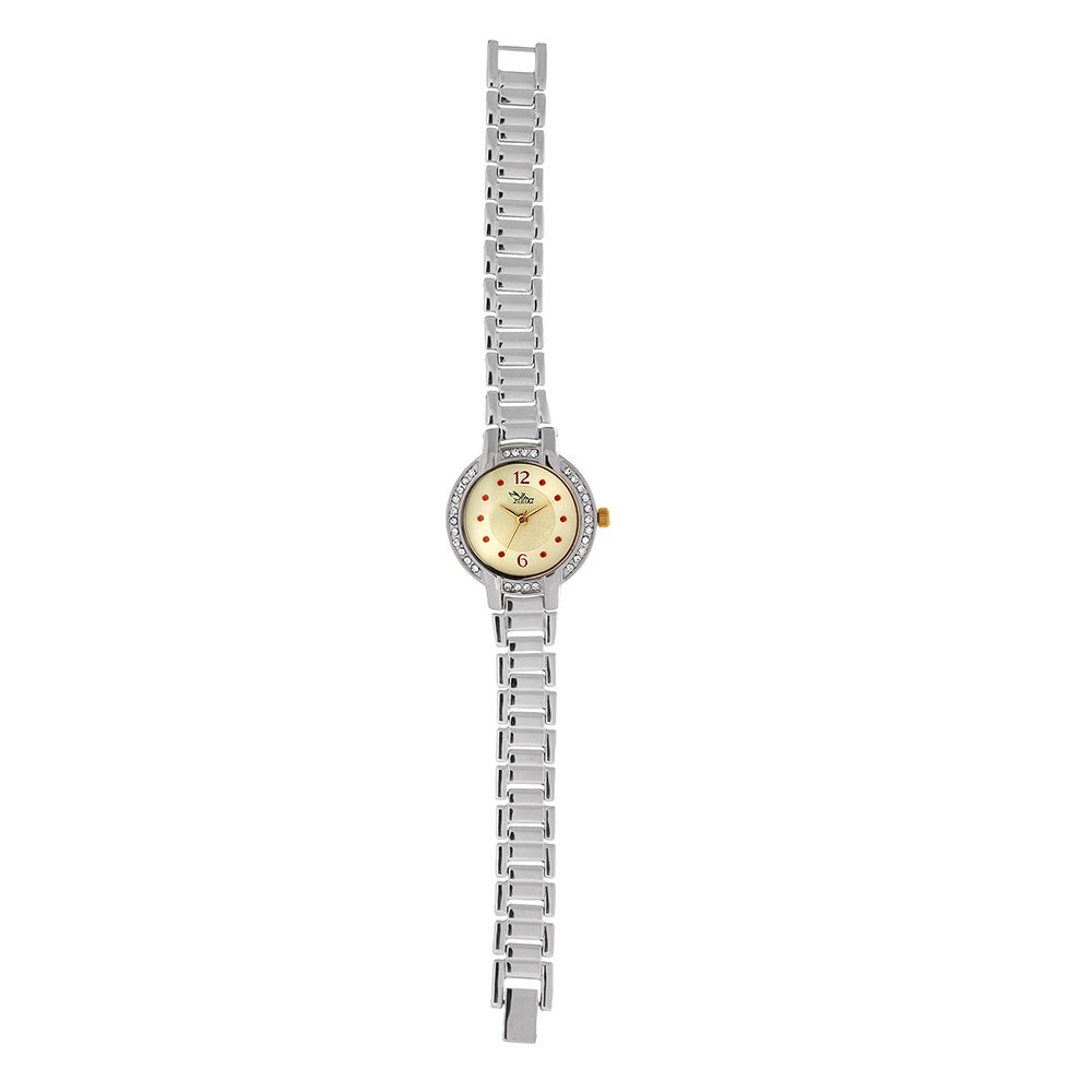 Ilina ILP1SSRDSTNCH Analog Golden Dial Women's Watch 3