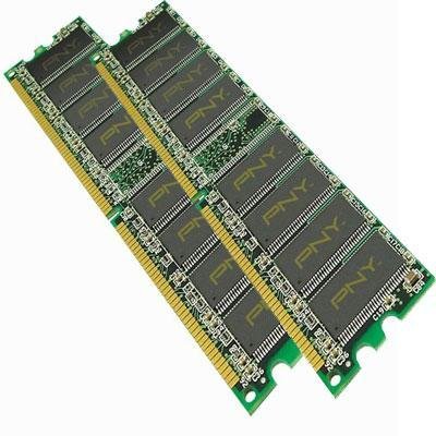 PNY PNY 2GB KIT DDR PC3200 400MHZ - STD MEM - MD2048KD1-400