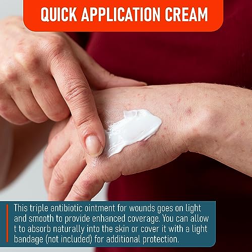 Epic Medical Supply Triple Antibiotic Ointment Packets .9g 144 Per Box with Bacitracin Zinc and Neomycin Sulfate, Healing Preventative First Aid Cream for Ointment for Wounds, Burns, Cuts, Scratches 5
