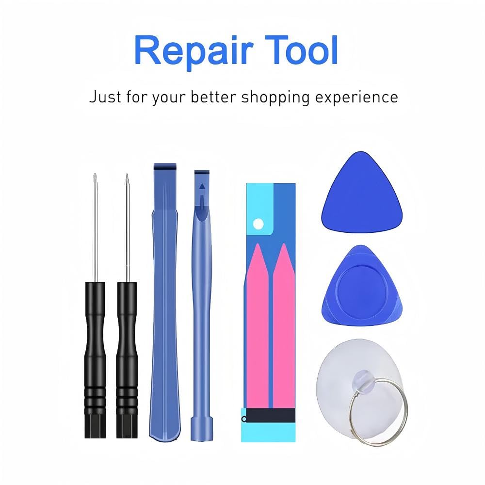 8500mAh Long-Lasting Tablet Battery L16D2P31 Compatible for Lenovo TAB 4 10/10 REL / 10 Plus TB-X304L X304F TB-X704F X704L X504F X504L High Capacity Li-ion Polymer,with Professional Repair Tool Kit 5