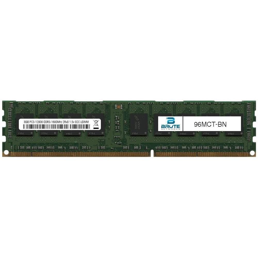 96MCT - Compatible 8GB PC3-12800 DDR3-1600Mhz 2Rx8 1.5v ECC UDIMM 743183496573 1