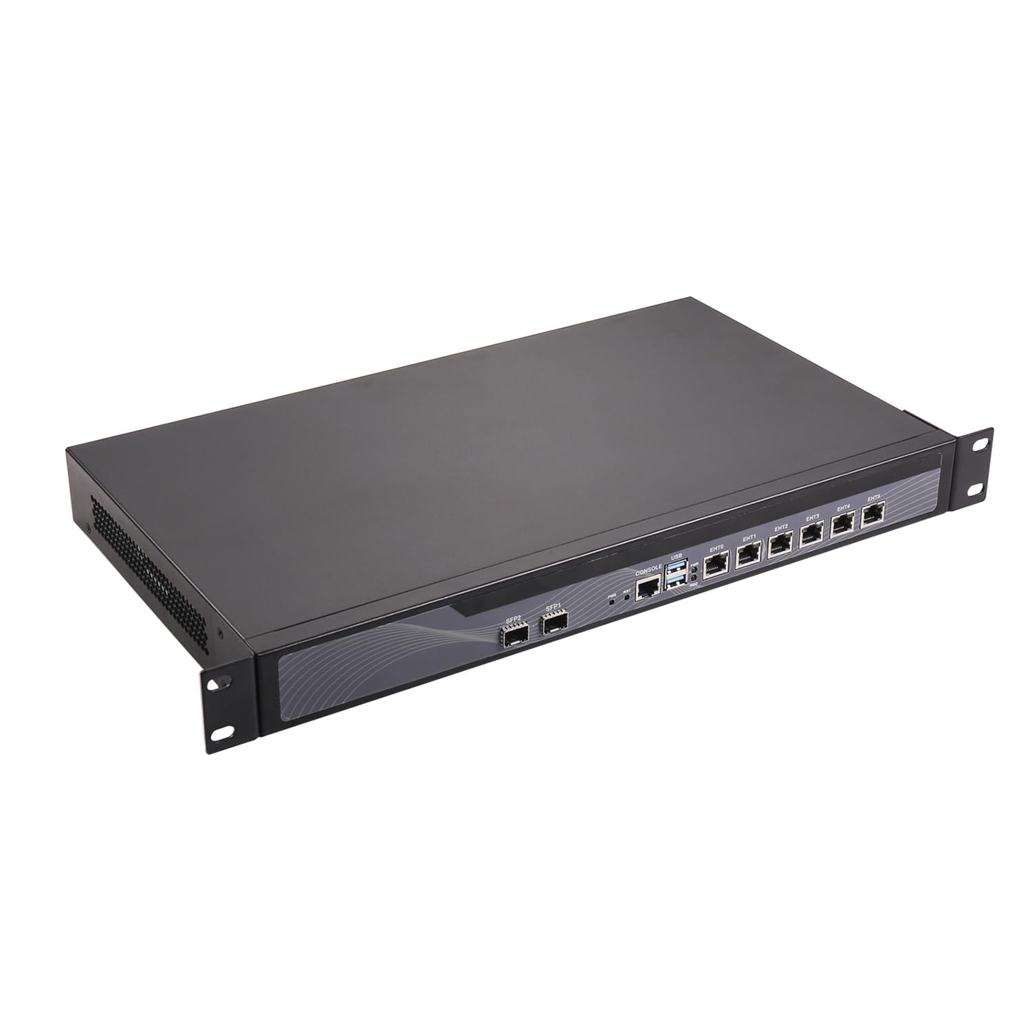 1U Rackmount Firewall, OPNsense, VPN, Network Appliance, 2th Gen Intel I3 2328M, 2350M, 2370M, HUNSN RS48, 6 x 2.5GbE I226-V LAN, 2 x SFP+ 82599ES 10 Gigabit, 8G RAM, 128G SSD 3
