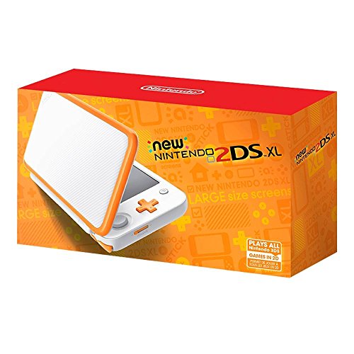 Nintendo 2DS XL Game Console - White + Orange - Nintendo 2DS 4