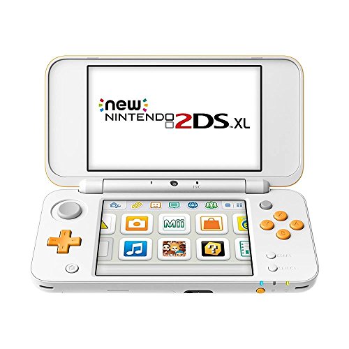Nintendo 2DS XL Game Console - White + Orange - Nintendo 2DS 1
