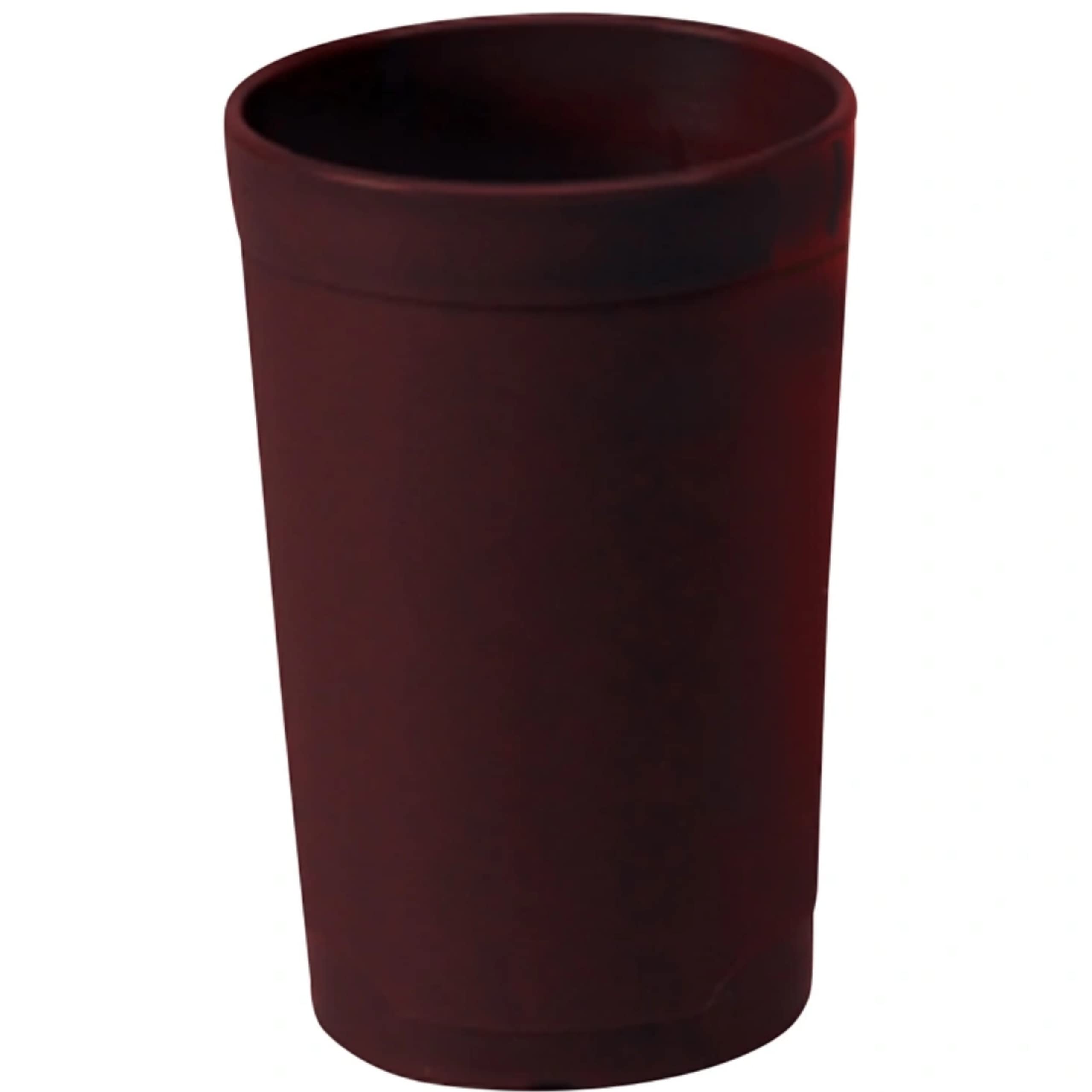 Cook's Brand Tumbler Cups, 12 Oz. Capacity, Co-Polymer, Brown, (Case of 48) 1