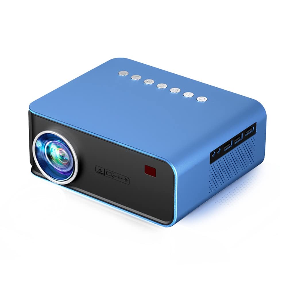 T4 Mini Projector 3600 Lumens Support Full 1080P LED Proyector Big Screen Portable Home Theater Smart Video Beamer (Color : D) (D )