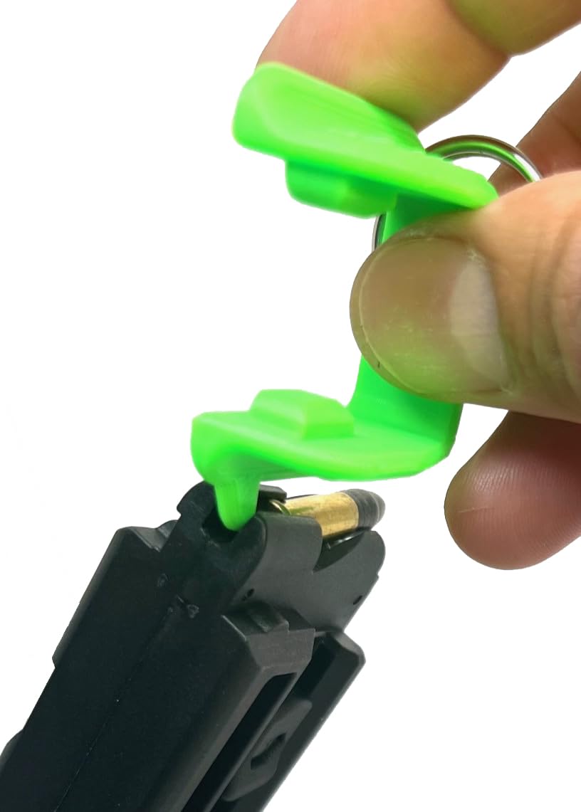 Hilljak American Tactical GSG-16 22LR Magazine Speed loade with Extractor, Quickie Loader (Hunter Green) 4